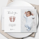 Recherche de pied de bébé vœux cartes Pour tous