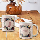 Search for romantic floral mugs Watercolor