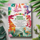 Search for dinosaur prehistoric birthday invitations Dinosaur dig party