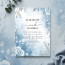 Search for serenity blue wedding invitations Serene