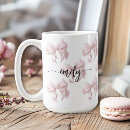 Search for pink bow mugs Cute