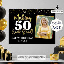Search for 50th birthday welcome signs Modern