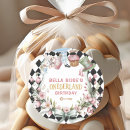 Search for alice in wonderland flowers stickers Whimsical