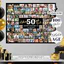 Search for gold 50th birthday party posters Elegant stylish