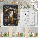 Search for unique wedding programs Elegant