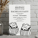 Search for beer bachelor party invitations Groom