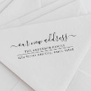 Search for change of address rubber stamps Weve moved