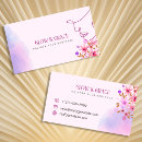 Recherche de style bohème cartes visite Fleurs