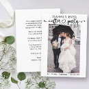 Search for reception wedding announcement cards Just married