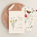 Search for butterfly daisy invitations Botanical
