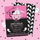 Search for pink halloween invitations Chic