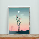 Recherche de fleur désertique posters Floral