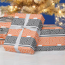 Search for greek key wrapping paper Geometric