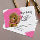 Recherche de rose et blanc cartes visite Artiste