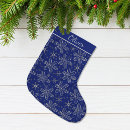 Search for blue and silver christmas stockings Pattern