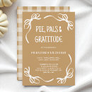 Search for friendship dinner invitations Give thanks