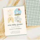 Search for blue gingham invitations Farm