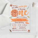 Search for pie party invitations Autumn