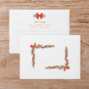Search for holiday envelopes Greenery