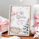 Search for hot cocoa bar signs Baby shower
