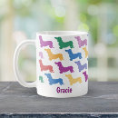 Search for dachshund mugs Whimsical