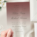 Search for ruby red wedding invitations Classic