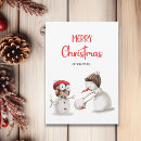 Recherche de funny snowman christmas cards Neige