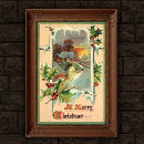 Search for vintage christmas art Winter