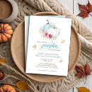 Search for blue pumpkin baby shower Script