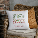 Search for believe christmas pillows Simple