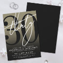 Search for 30 year anniversary invitations Couple