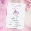 Search for teapot baby shower invitations Watercolor floral