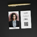 Recherche de style mode cartes visite Administrative professional