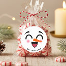 Search for cute smiling face stickers Winter
