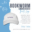 Search for worms hats Bookworm