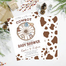 Search for wild west invitations Brown