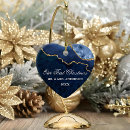 Search for geode ornaments Navy blue