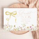 Search for butterfly guest books Wildflower