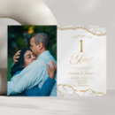Search for 1st wedding anniversary invitations Couple