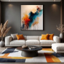 Search for drip painting canvas prints Vibrant colours