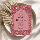 Search for pink 60th birthday invitations Digital download