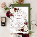 Search for geometric floral wedding invitations Rose gold