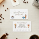 Search for punch business cards Cafe