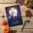 Search for full moon halloween invitations Simple