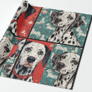 Search for dalmatian christmas wrapping paper Pet