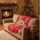 Search for cartoon reindeer blankets Cute