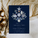 Search for navy christmas invitations Blue