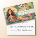 Recherche de paysage floral cartes visite Professionnel