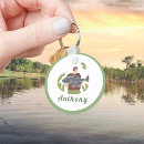 Search for green fish keychains Fisherman