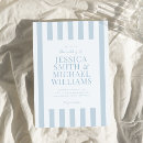 Search for stripe wedding invitations Modern